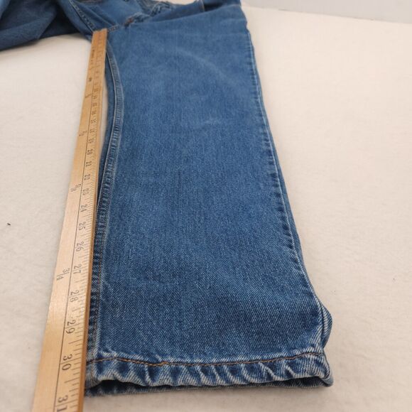 VTG Levi’s 550 Juniors 15 Relaxed Fit Tapered Leg Jeans Medium Wash High Rise - Picture 6 of 10